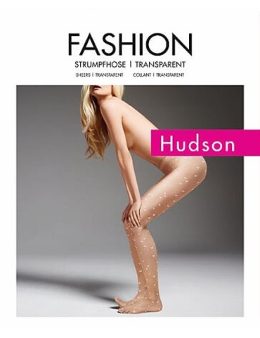 Collant fantaisie Love avec coeurs allover Hudson