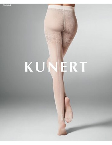 Collant résille et couture Charming de Kunert