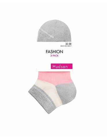 Lot 3 paires de chaussettes sneackers Hudson