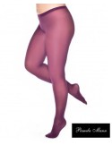 COLLANT  GRANDE TAILLE prune de Pamela Mann