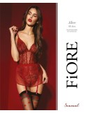 Bas fantaisie Alice noir de Fiore sur collant.fr