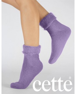 Chaussettes Cosy violet de Cette sur collant.fr