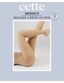 Lot 2 collants mousse Monaco de Cette