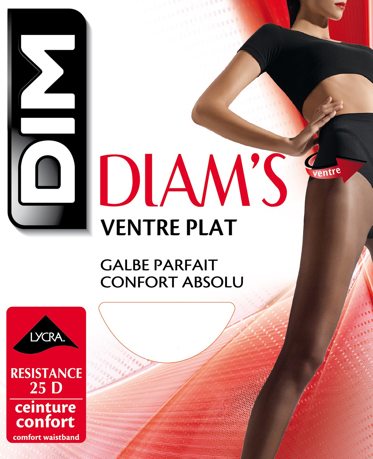 Collant ventre plat taille 3 1 pièce(s) Dim